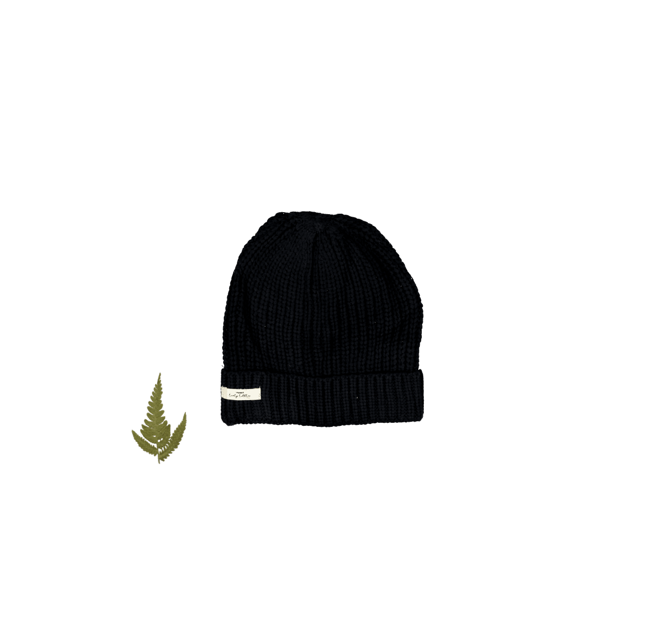 The Chunky Hut – Schwarz, Strick