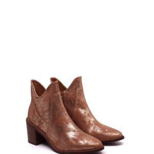Pretty Little Bird Damen-Stiefeletten in Roségold