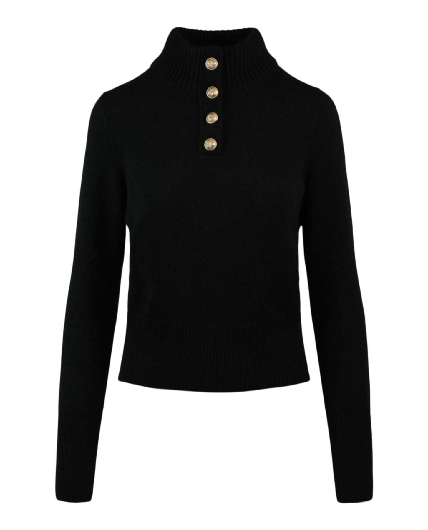 Kaschmirpullover mit Trichterkragen – 7733862367292