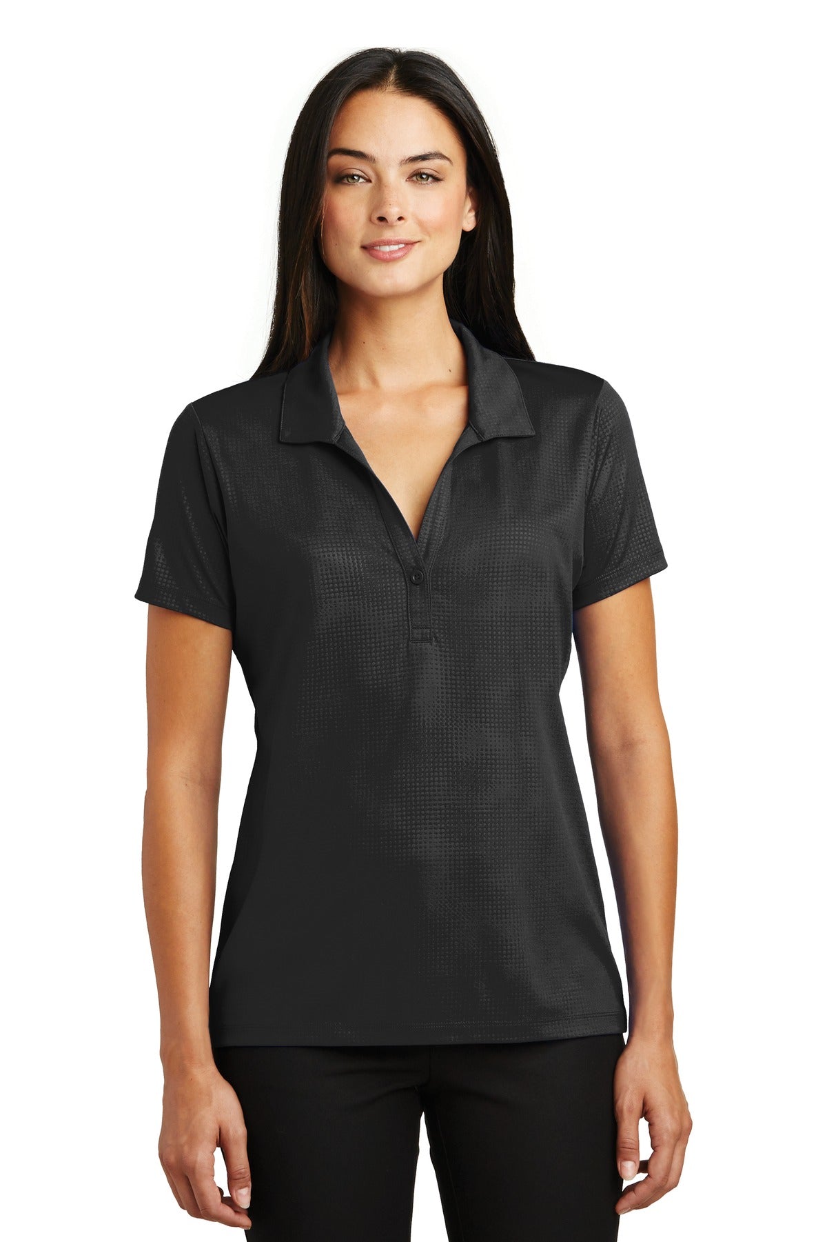 Sport-Tek geprägtes PosiCharge Tough Damen-Poloshirt – LST630