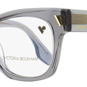 Victoria Beckham VB2634 037 51mm Brille – rechteckige Form, transparent, Damen, Grau