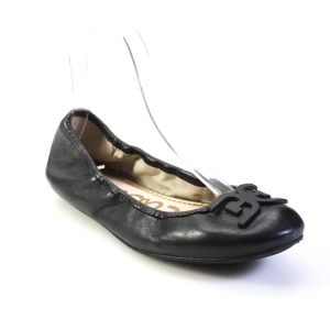 Sam Edelman Shoes Ballerinas – verziert, Leder, Damen, Schwarz