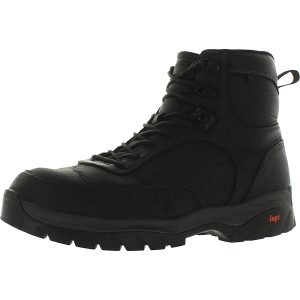 Diablo Hi Stiefeletten – Kunstleder, mit Schnürung