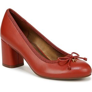 Sienna elegante Leder-Absatzschuhe mit Blockabsatz