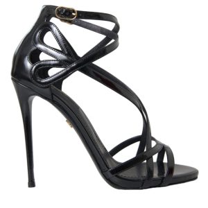 Dolce & Gabbana Bellucci Heels Shoes Sandalen – gebraucht, Leder, Damen