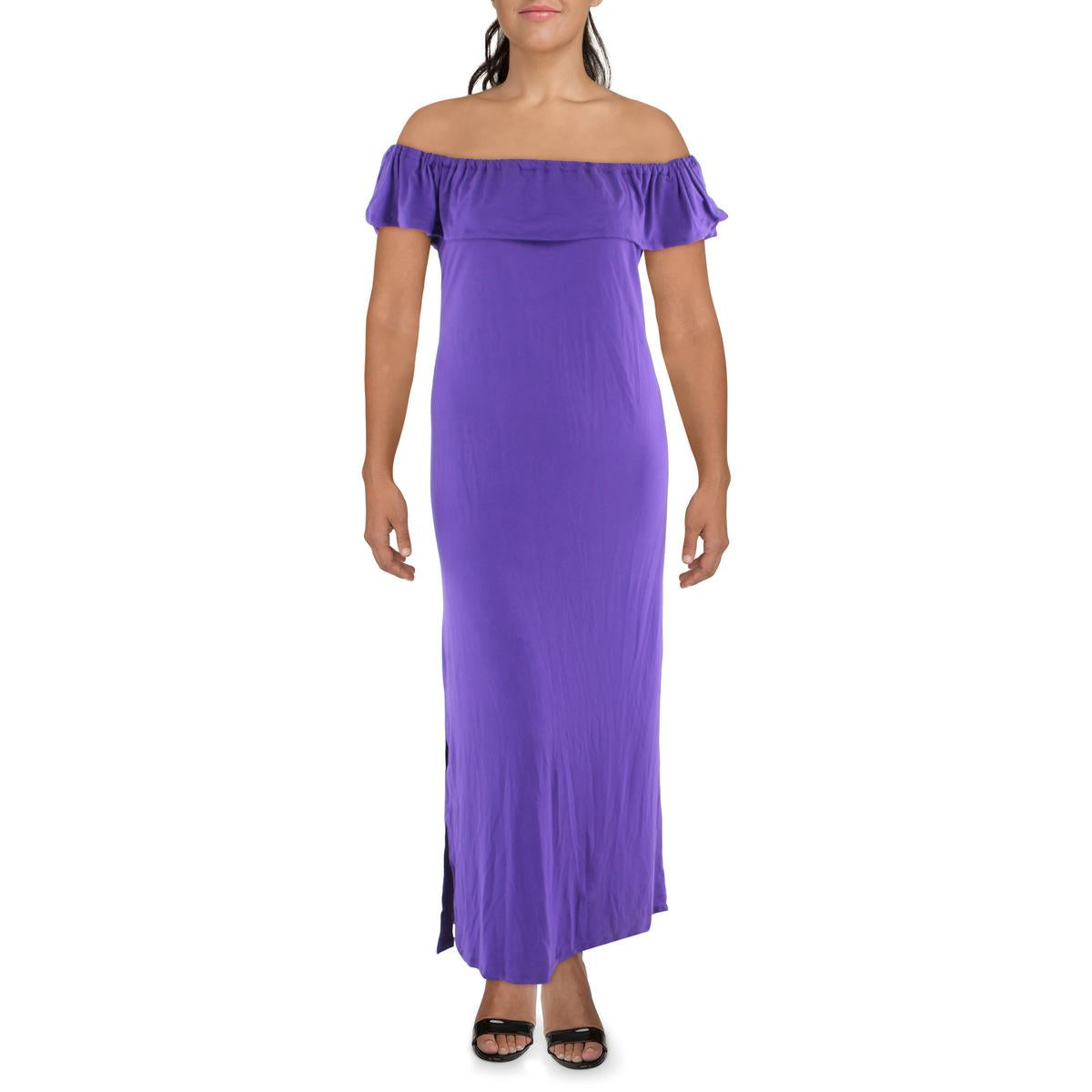 Langes Maxikleid mit Umschlag