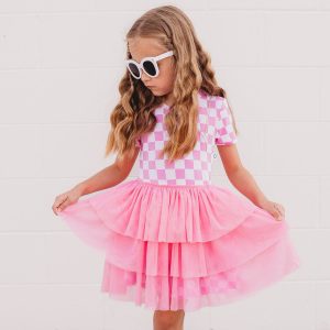 BUBBLEGUM CHECKERS DREAM Tutu-Kleid