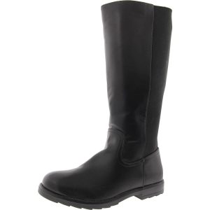 Jenni kniehohe Stiefel – Kunstleder, mit Reißverschluss