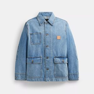 Coach Outlet Jacke – Denim – 7734237855804