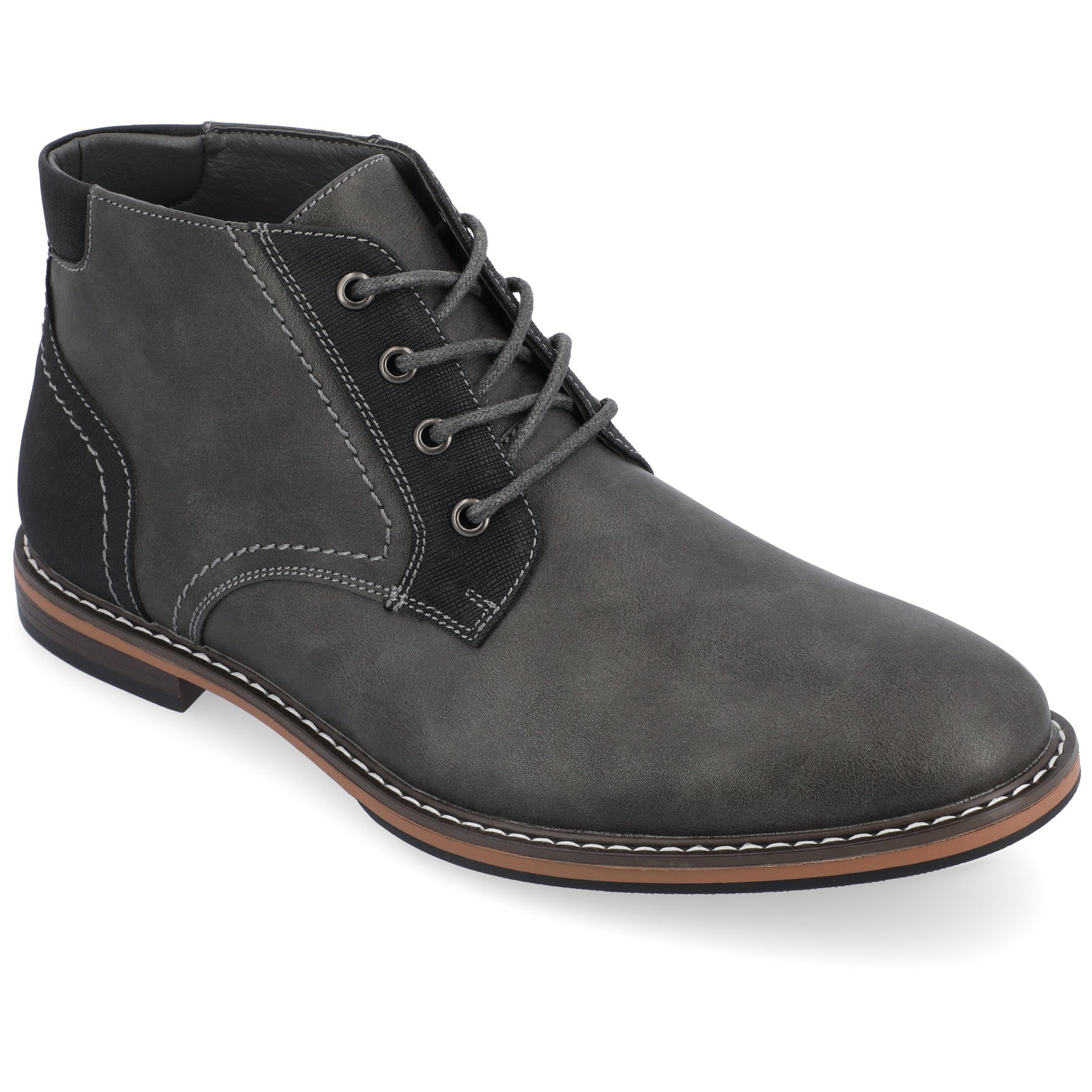 Vance Franco Chukka-Stiefel mit glatter Zehenpartie