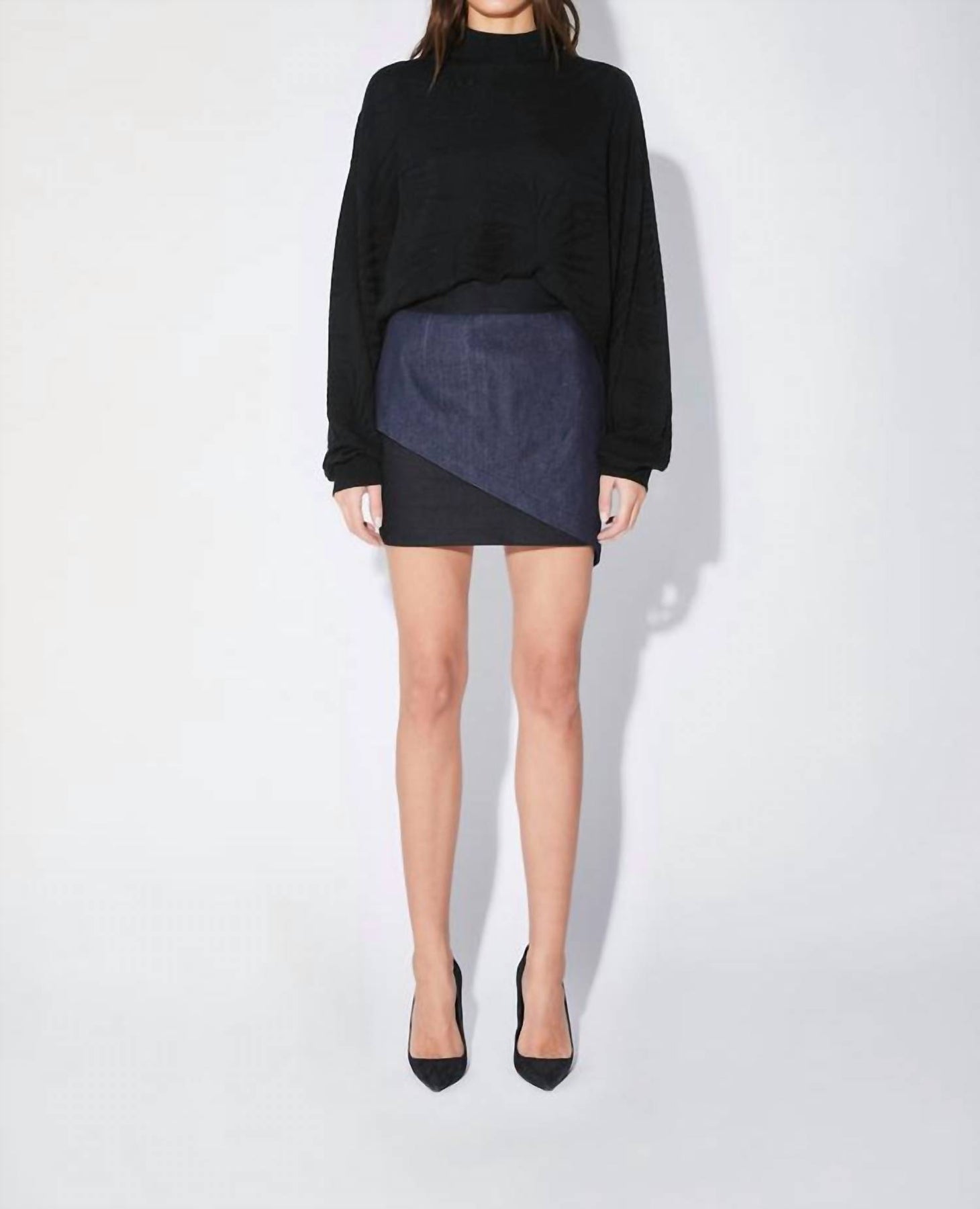 Keren Contrast Rock – Denim