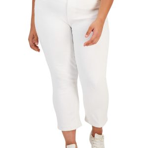 The Retro Jeans – gerades Bein, mittlerer Bund, Damen, Denim, große Größen