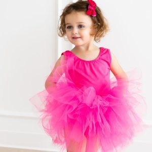 Tank Ballettbody mit Tutu – Pink