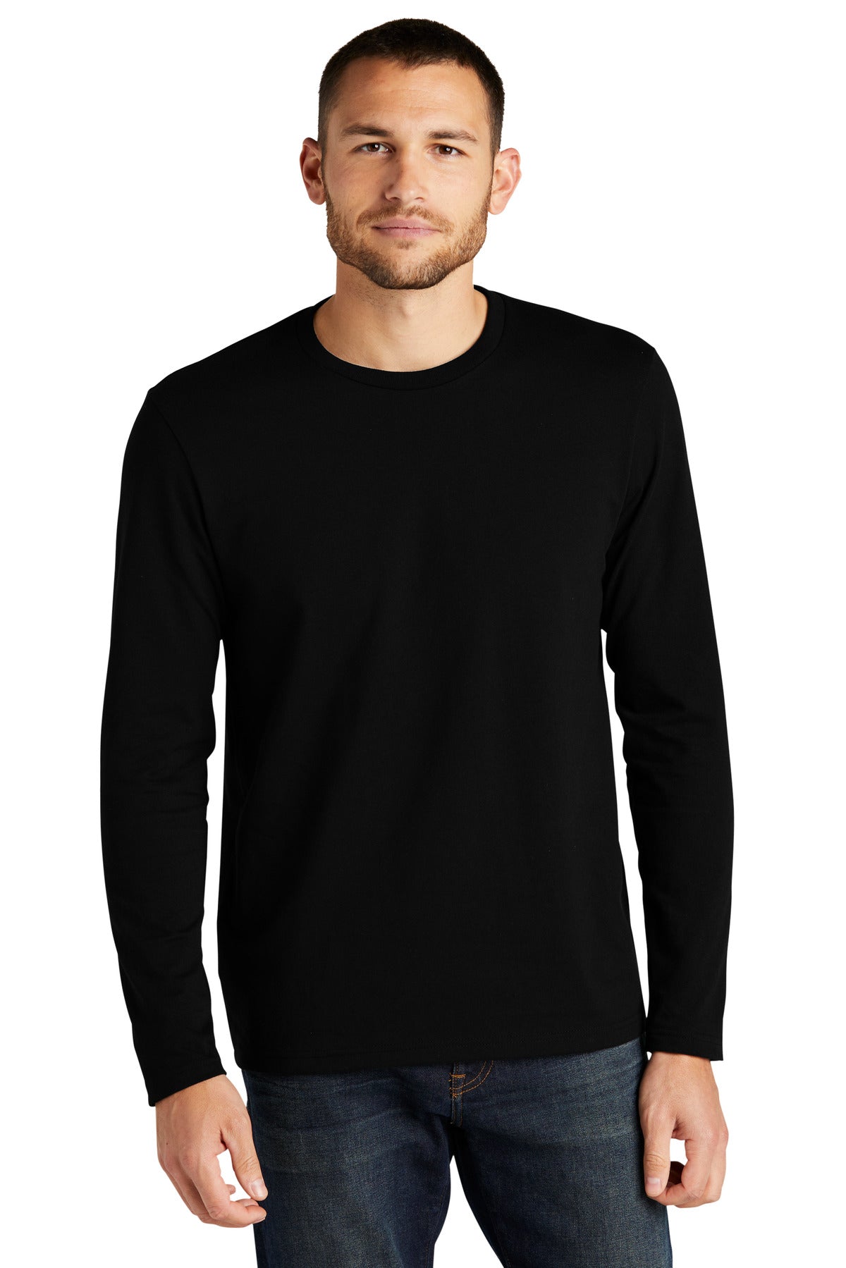 District Re-Tee Herren-Langarmshirt – DT8003