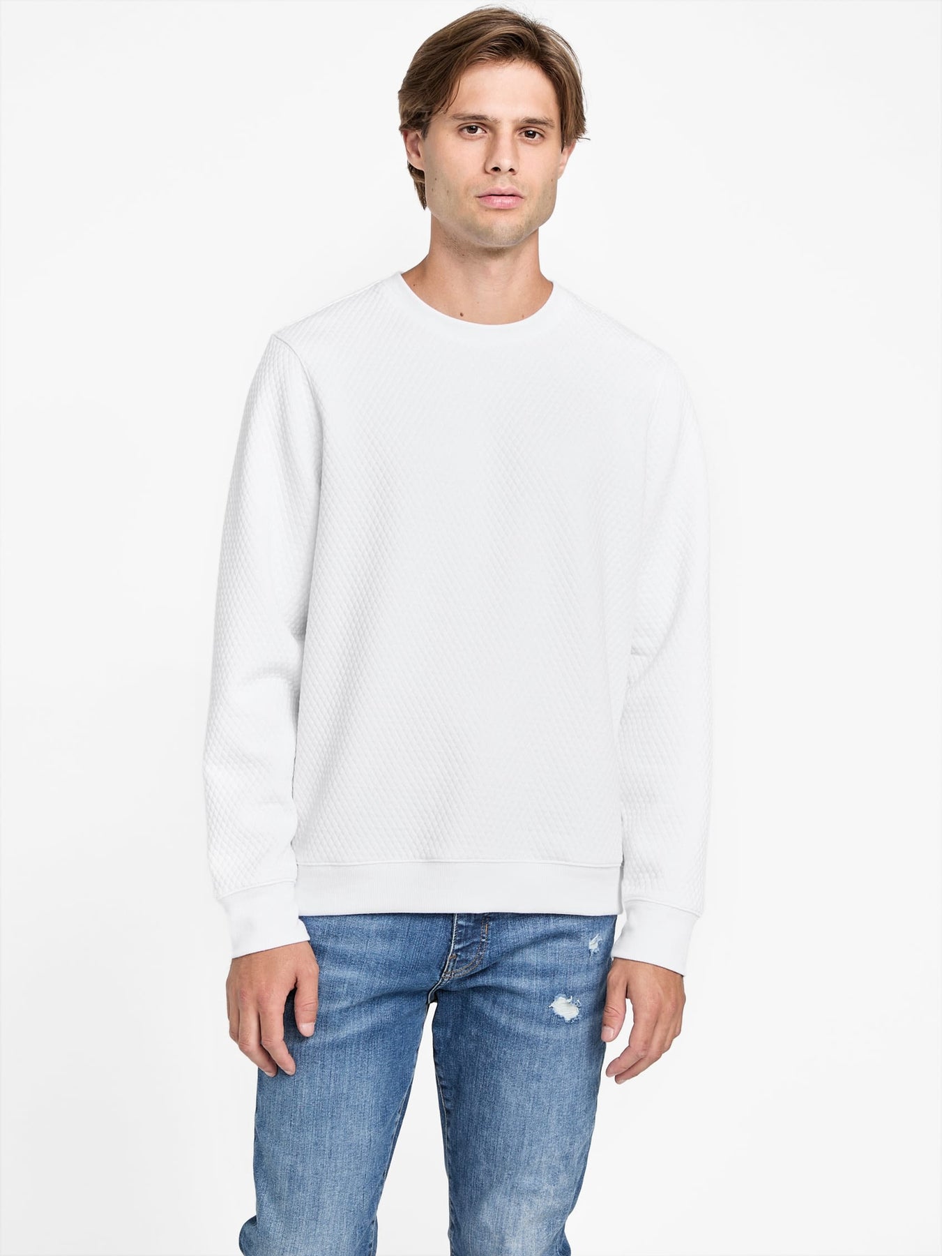 Omar Pullover – Rundhalsausschnitt, Jacquard
