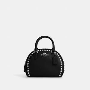 Coach Outlet Sydney Henkeltasche – Nietenbesatz