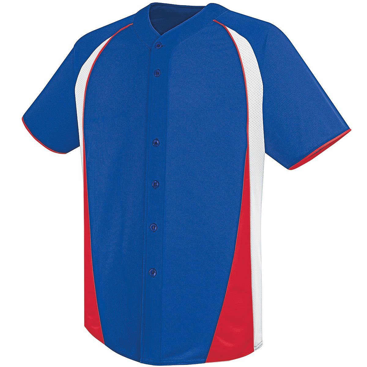 High Five Ace Jugend-Baseballtrikot mit durchgehender Knopfleiste