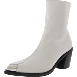 halbhohe Stiefel – unifarben