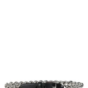 Gürtel – Kettenbesatz, Leder