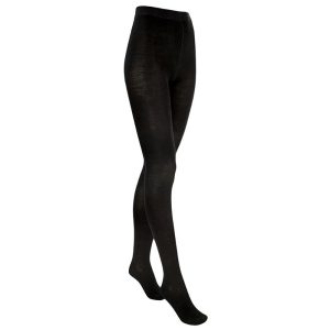 tittimitti schwarze Damen-Wollstrumpfhose
