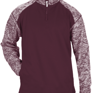 Badger Sport Blend Sport Herren-Fleece-Pullover mit 1/4-Reißverschluss
