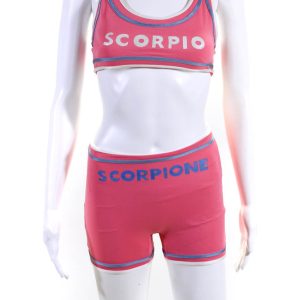 Fendi zweiteiliger Astrology Damen-Bikini in Rot
