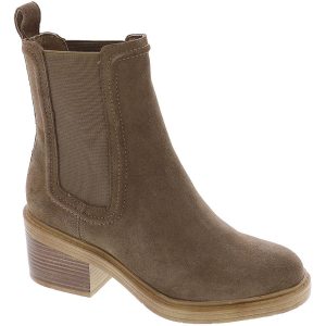 Curtsy Chelsea-Stiefel – zum Hineinschlüpfen, Veloursleder