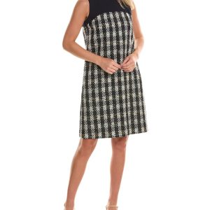 Paule Ka Tweed 7733626634300 gerade geschnittenes Kleid