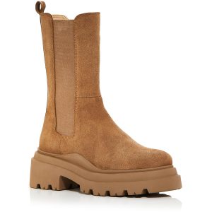 JESSY halbhohe Stiefel zum Hineinschlüpfen mit Profilsohle