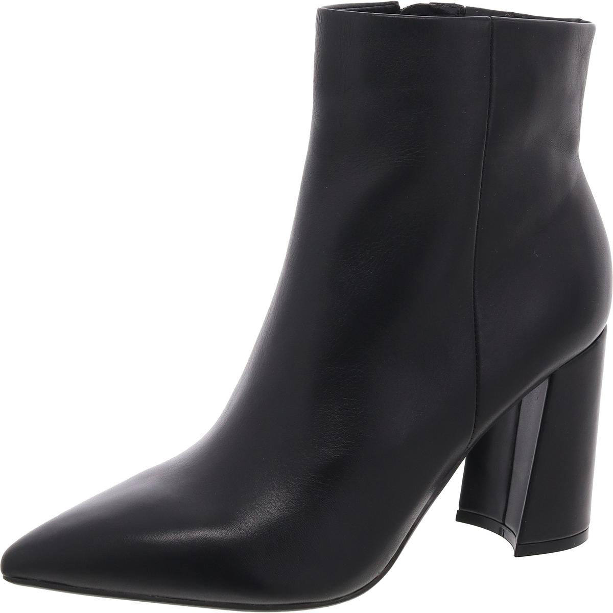 Greneda Stiefeletten – Kunstleder, Blockabsatz