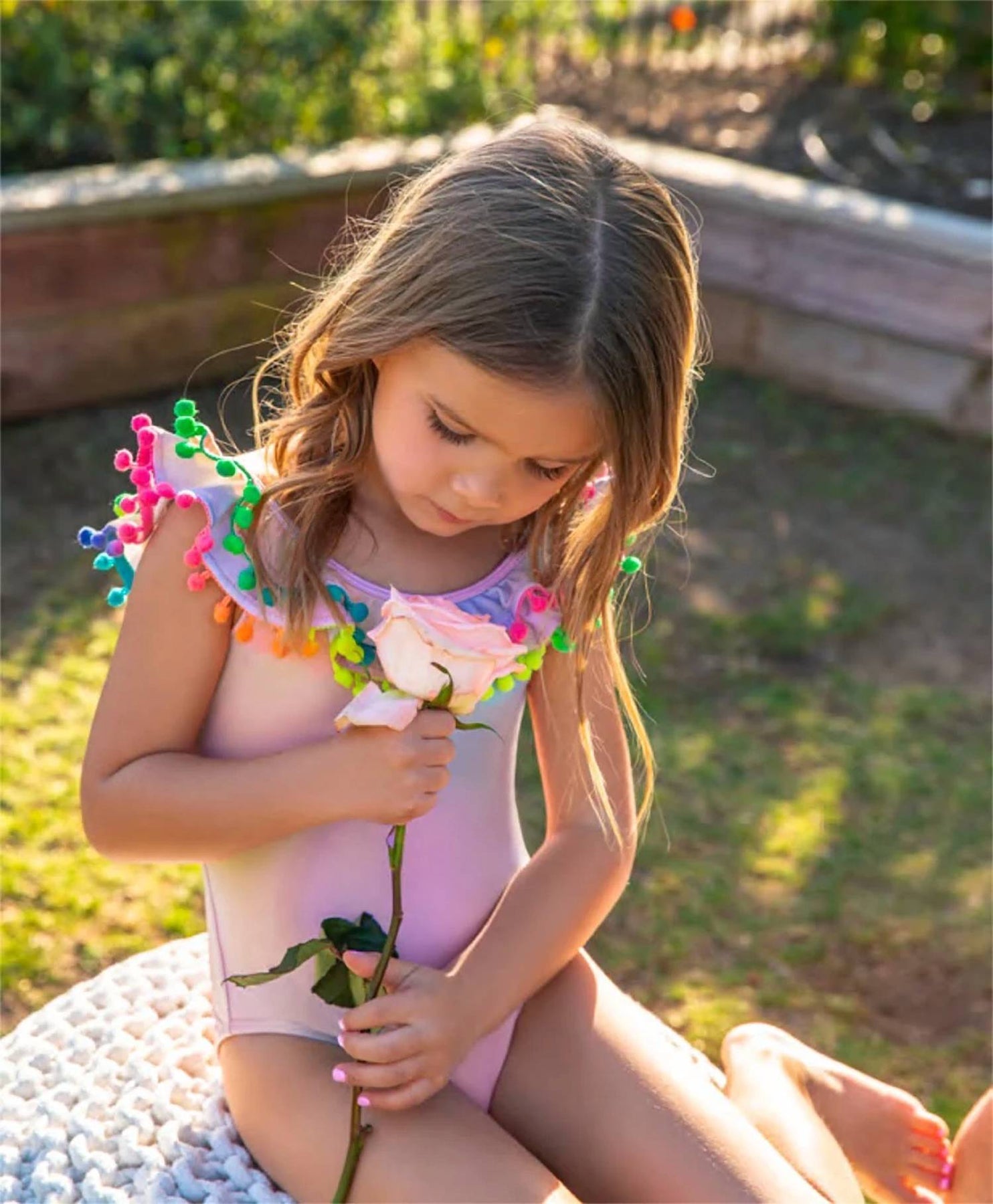 Golden Hour Bikini – Bommel, Mädchen