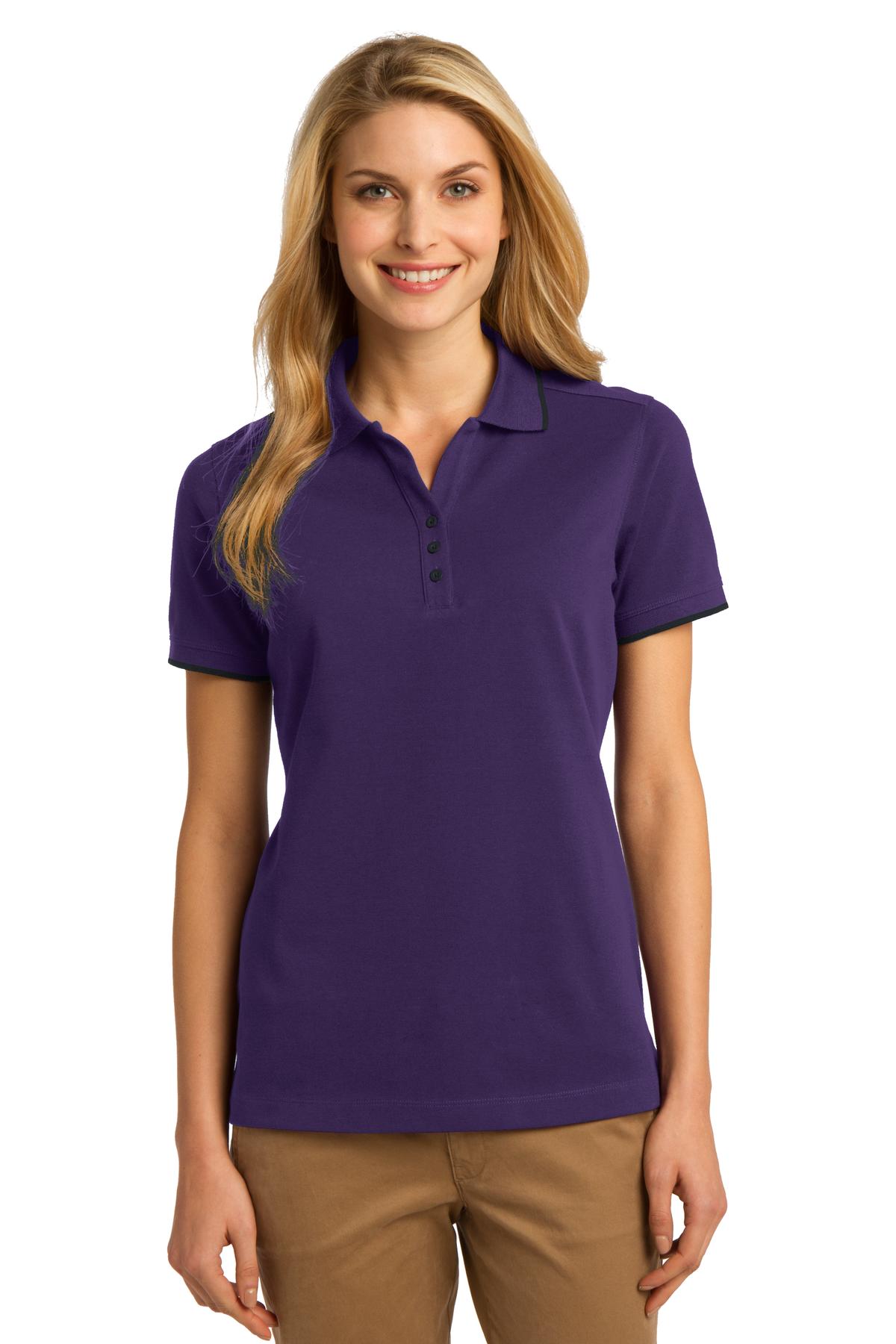 Port Authority Rapid Dry Tipped L454 Poloshirt – Damen