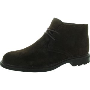 Annapolis Stiefel – Velourslederimitat, Schnürung, Chukka-Stil