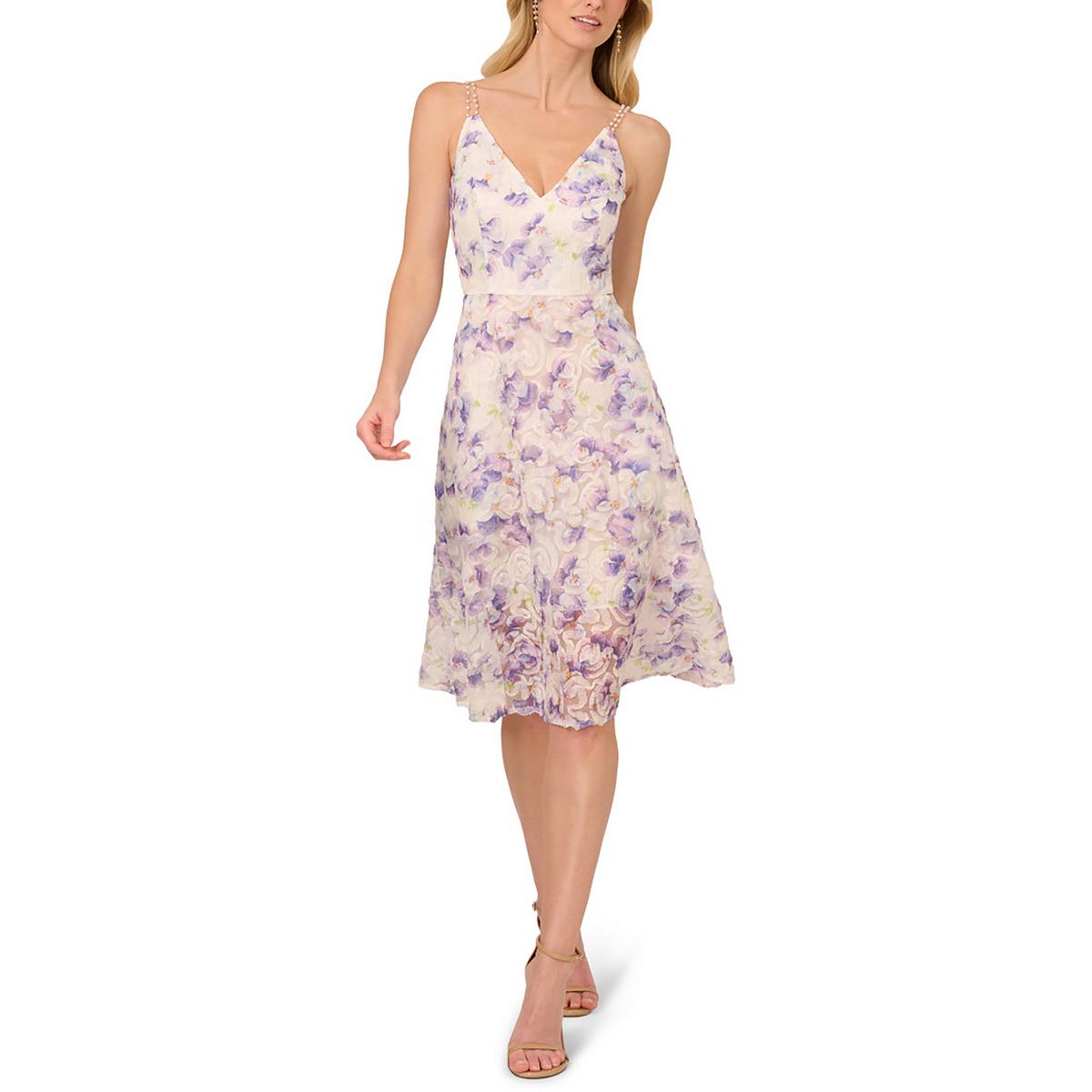 Kleid – bedruckt, Mesh, Midi