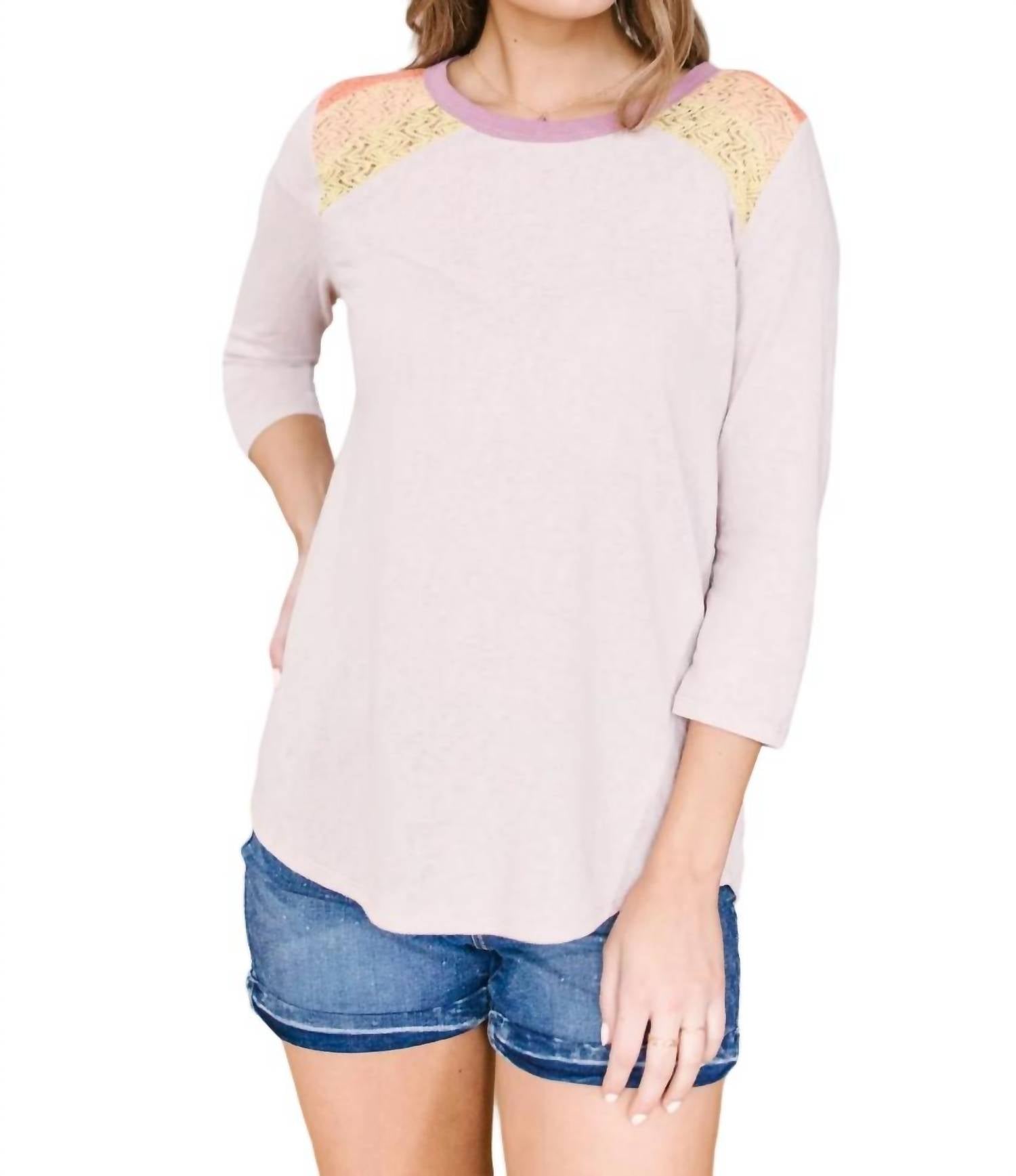 Playful Patches 7732549451836 Oberteil – Rosa