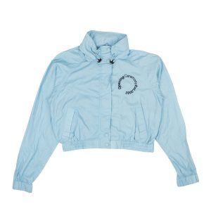 Opening Ceremony verkürzte Windjacke im Modell Baby in Blau