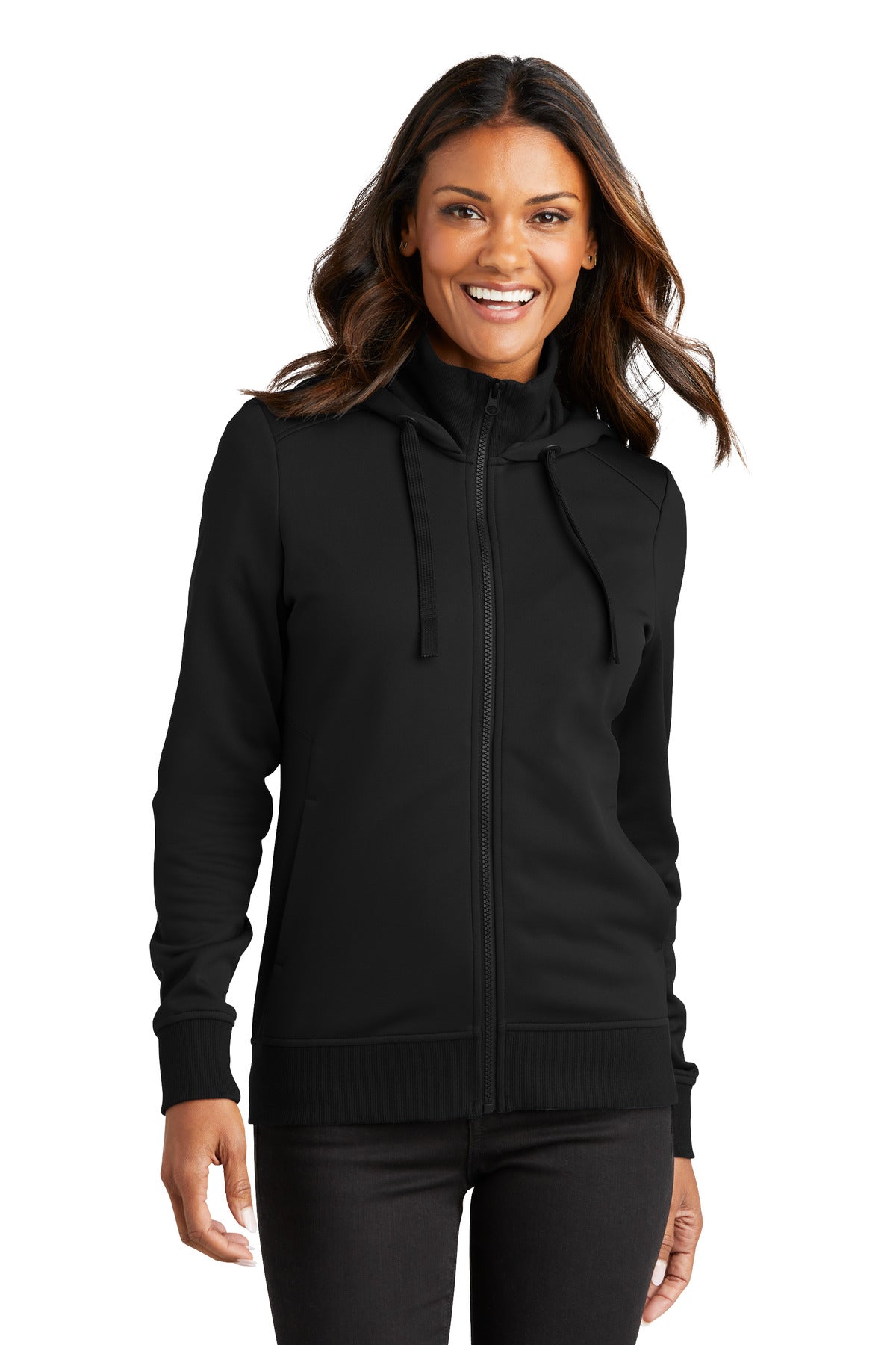 Port Authority Kapuzenjacke – Fleece, Damen, glatt