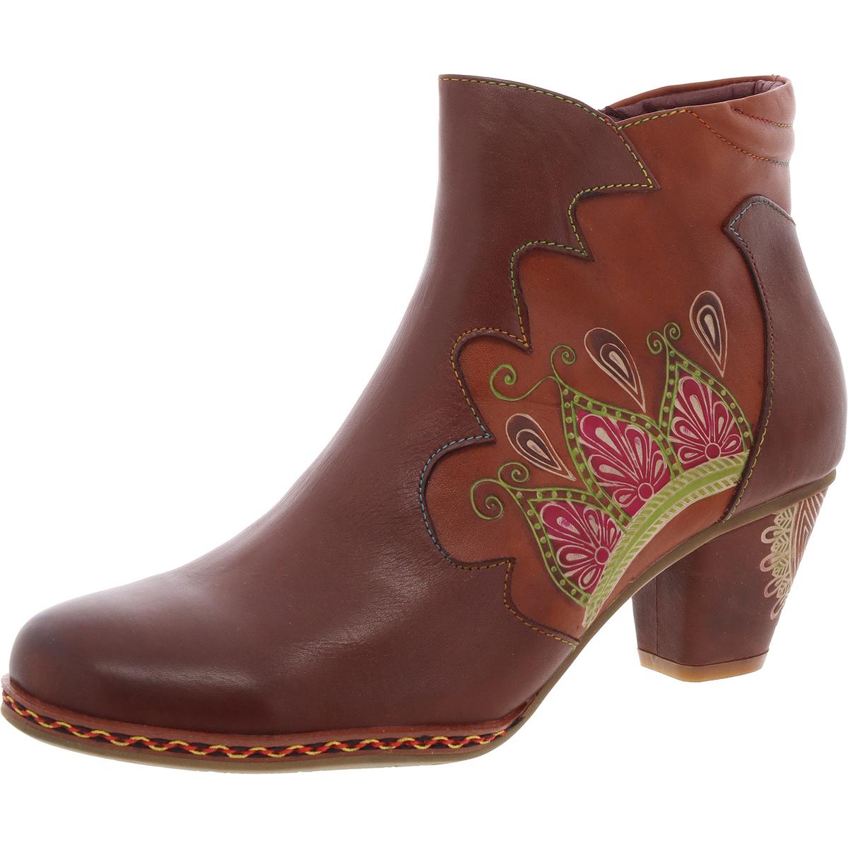 Zamihi Stiefeletten – Leder, Reißverschluss