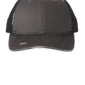 Port Authority – Cap, Used-Optik, Rückseite aus Netzgewebe – C600