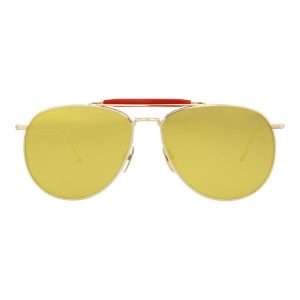 Sonnenbrille – Pilotenform, Fassung aus Metall – 7733834645564