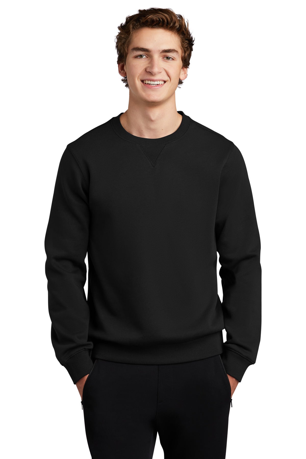 Sport-Tek Herren-Rundhals-Sweatshirt