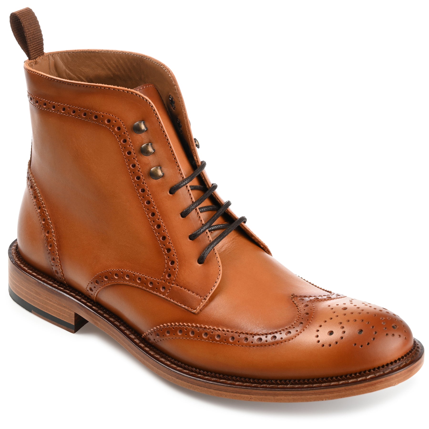 The Mack Stiefel in Burnt Honey