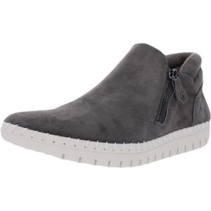 Camberly Veloursleder-Stiefeletten mit Reißverschluss