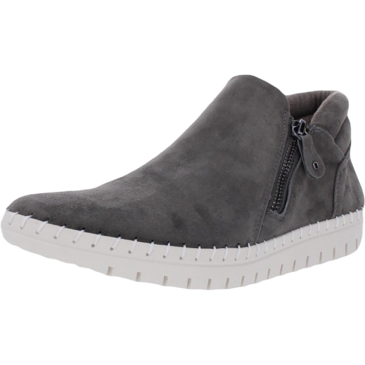 Camberly Veloursleder-Stiefeletten mit Reißverschluss