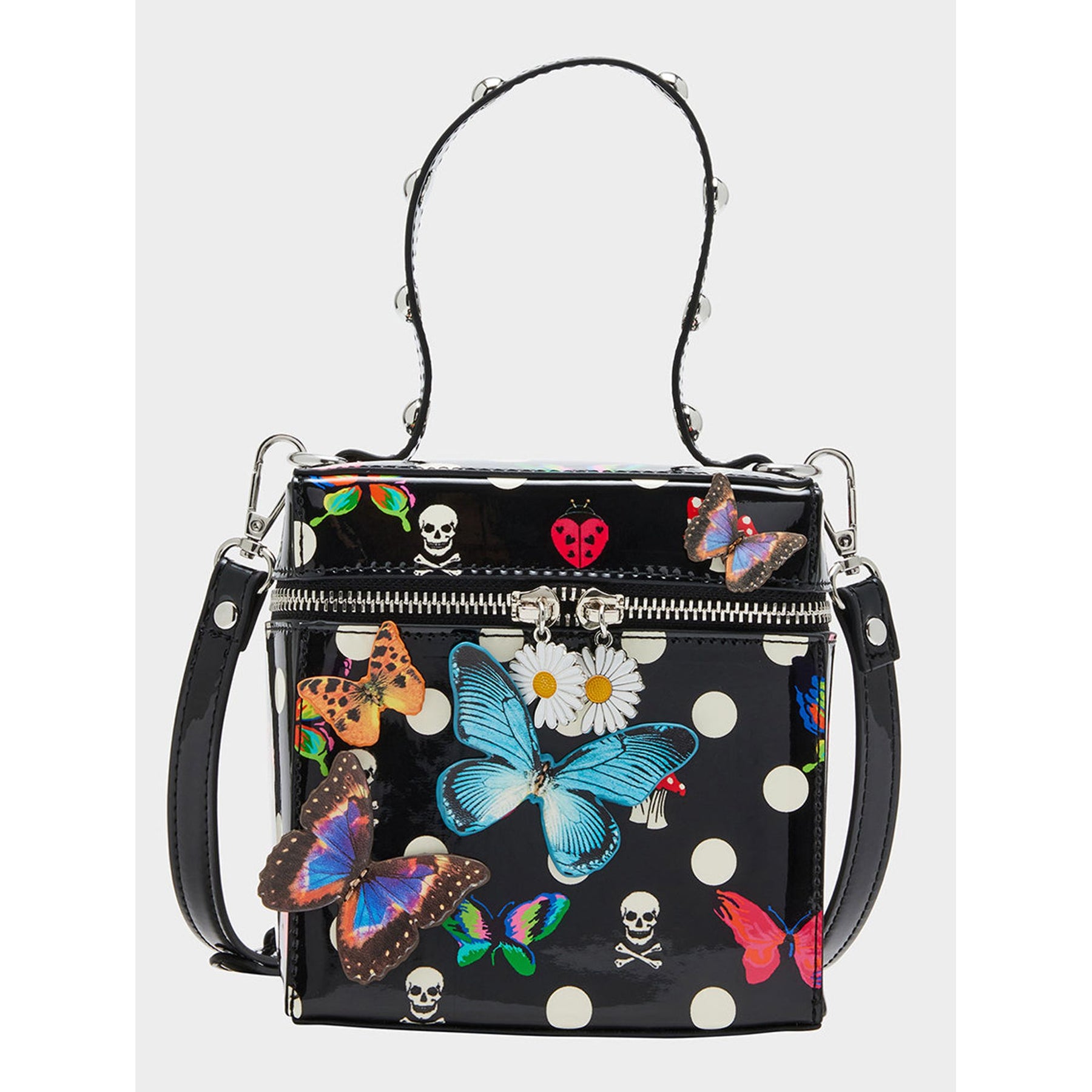 Butterfly Box Tasche mit Punkten