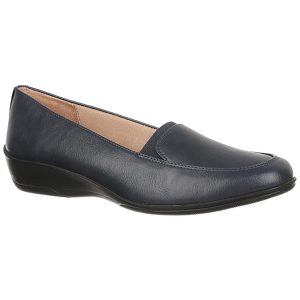 Ida Loafer mit Absatz – Kunstleder, Stretch