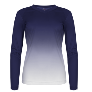 Alleson Ombre Volleyball Trikot – Langarm, Damen