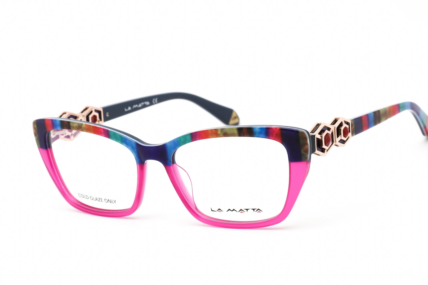 La Matta LMV3247 03-09 54 mm Brille – runde Form