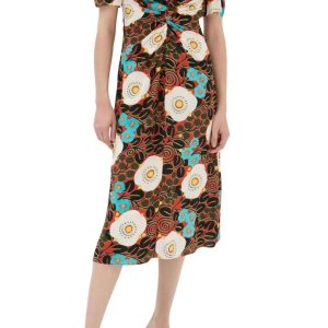 Maci Blossom Grande Kleid mit mehrfarbigem Blumenmuster
