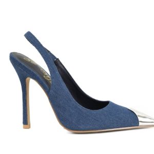 Shonda Damen-Absatzschuhe in Denim